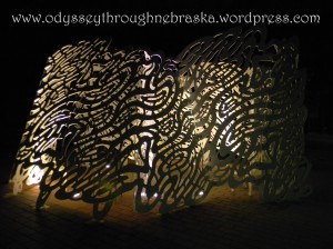 Quilts Lighted Sculpture